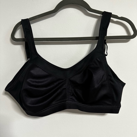 Playtex 18 Hour Bra 4159 Wire Free Size 40C Black 4 Way Support Breathable - Picture 13 of 13